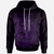 American Samoa Hoodie Polynesian Circle (Purple) Unisex Purple - Polynesian Pride