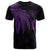 Niue T Shirt Polynesian Wings (Purple) Unisex Purple - Polynesian Pride