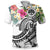 FSM Polynesian Polo Summer Plumeria (White) Unisex White - Polynesian Pride