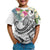 YAP Polynesian T Shirt Summer Plumeria (White) - Polynesian Pride