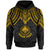 Federated States of Micronesia Custom Hoodie Micronesian Pattern Armor Style - Polynesian Pride