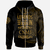 Northern Mariana Islands Zip Hoodie Legends Are Born In Gold Color Unisex Gold - Polynesian Pride