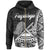 American Samoa Zip Hoodie Fagatogo Polynesian Patterns Unisex Black - Polynesian Pride