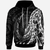 Wallis and Futuna Hoodie Polynesian Pattern Style Unisex Black - Polynesian Pride