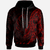 Federated States of Micronesia Hoodie Polynesian Pattern Style Red Color Unisex Red - Polynesian Pride