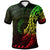 Papua New Guinea Polo Shirt Polynesian Pattern Style Reggae Color Unisex Reggae - Polynesian Pride