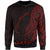 Marshall Islands Sweatshirt - Polynesian Pattern Style Red Color Unisex Red - Polynesian Pride