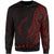 Hawaii Sweatshirt - Polynesian Pattern Style Red Color Unisex Red - Polynesian Pride