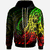 Samoa Zip Hoodie Polynesian Pattern Style Reggae Color Unisex Reggae - Polynesian Pride