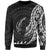 Tonga Sweatshirt - Polynesian Pattern Style Unisex Black - Polynesian Pride