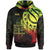 Fiji Hoodie Reggae Polynesian Patterns Best Fiji Ever Unisex Black - Polynesian Pride