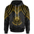 Federated States of Micronesia Custom Hoodie Polynesian Armor Style Gold Unisex Gold - Polynesian Pride