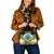 Federated States of Micronesia Shoulder Handbag - Polynesian Gold Patterns Collection - Polynesian Pride