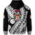 Fiji Day Hoodie Masi Kesa Black Style LT9 - Polynesian Pride