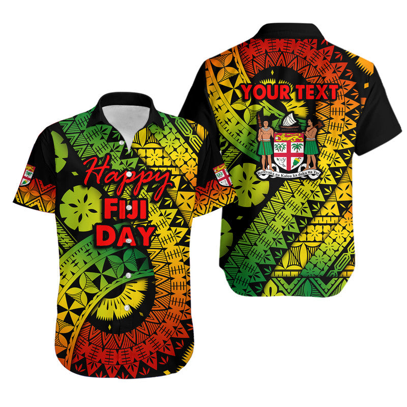 (Custom Personalised) Fiji Day Hawaiian Shirt Masi Kesa Reggae Style LT9 Unisex Reggae - Polynesian Pride