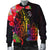 Fiji Men's Bomber Jacket - Tropical Hippie Style - Polynesian Pride