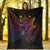 Fiji Premium Blanket - Butterfly Polynesian Style - Polynesian Pride