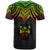 Fiji Custom T Shirt Polynesian Armor Style Reagge - Polynesian Pride