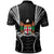 Fiji Polo Shirt Blood Runs Through My Veins Style Black - Polynesian Pride