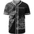 Fiji Custom Personalized Baseball Shirt - Flash Style White Unisex White - Polynesian Pride