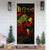 Fiji Door Cover Turtle Hibiscus Reggae - Polynesian Pride