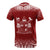 Fiji All Over T Shirt Fog Red - Polynesian Pride