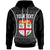 Fiji Hoodie Tapa Pattern Sport Style Unisex Black - Polynesian Pride