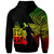 Fiji Custom Personalized Hoodie Flash Style Reggae - Polynesian Pride