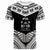 Fiji T Shirt Tribal Pattern Cool Style White Color Unisex White - Polynesian Pride