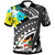 Fiji Polo Shirt Polynesian Pattern Black Color Unisex Black - Polynesian Pride