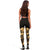 Fiji Polynesian Leggings - Polynesian Tattoo Gold Version - Polynesian Pride