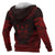 Fiji Polynesian Chief Custom Hoodie Red Version - Polynesian Pride