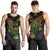 Fiji Custom Personalised Men's Tank Top - Reggae Turtle - Polynesian Pride