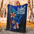 Fiji Premium Blanket - Vintage Tribal Mountain Crest - Polynesian Pride