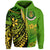 Tonga Fire and Emergency Services Hoodie Polynesian Minimalist Style LT9 Zip Hoodie Green - Polynesian Pride