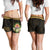 French Polynesia Women's Shorts - Polynesian Gold Patterns Collection - Polynesian Pride