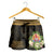 French Polynesia Women's Shorts - Polynesian Gold Patterns Collection - Polynesian Pride