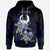 Pohnpei Polynesian Hoodie Blue Turtle Couple Unisex Blue - Polynesian Pride