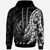 Yap Hoodie Polynesian Pattern Style Unisex Black - Polynesian Pride