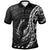 Kanaka Maoli Polo Shirt Polynesian Pattern Style Unisex Black - Polynesian Pride