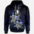 Yap Polynesian Hoodie Blue Turtle Couple Unisex Blue - Polynesian Pride