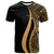 Micronesia T Shirt Gold Micronesian Tentacle Tribal Pattern Unisex GOLD - Polynesian Pride