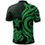 Marshall Islands Polo Shirt Green Tentacle Turtle - Polynesian Pride