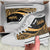 Tokelau High Top Shoes Gold - Polynesian Tentacle Tribal Pattern - Polynesian Pride