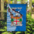 (Custom Personalised) Fiji Flag Fijian Drua Mix Tagimaucia Flower Blue Style LT14 - Polynesian Pride