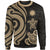 Nauru Sweater - Gold Tentacle Turtle Unisex Gold - Polynesian Pride