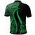 Vanuatu Polo Shirt Green Polynesian Tentacle Tribal Pattern - Polynesian Pride