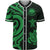 Federated States of Micronesia Baseball Shirt - Green Tentacle Turtle Unisex Green - Polynesian Pride