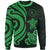 Chuuk Sweater - Green Tentacle Turtle Unisex Green - Polynesian Pride