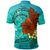 Guam Polo Shirt Tropical Flowers Style - Polynesian Pride